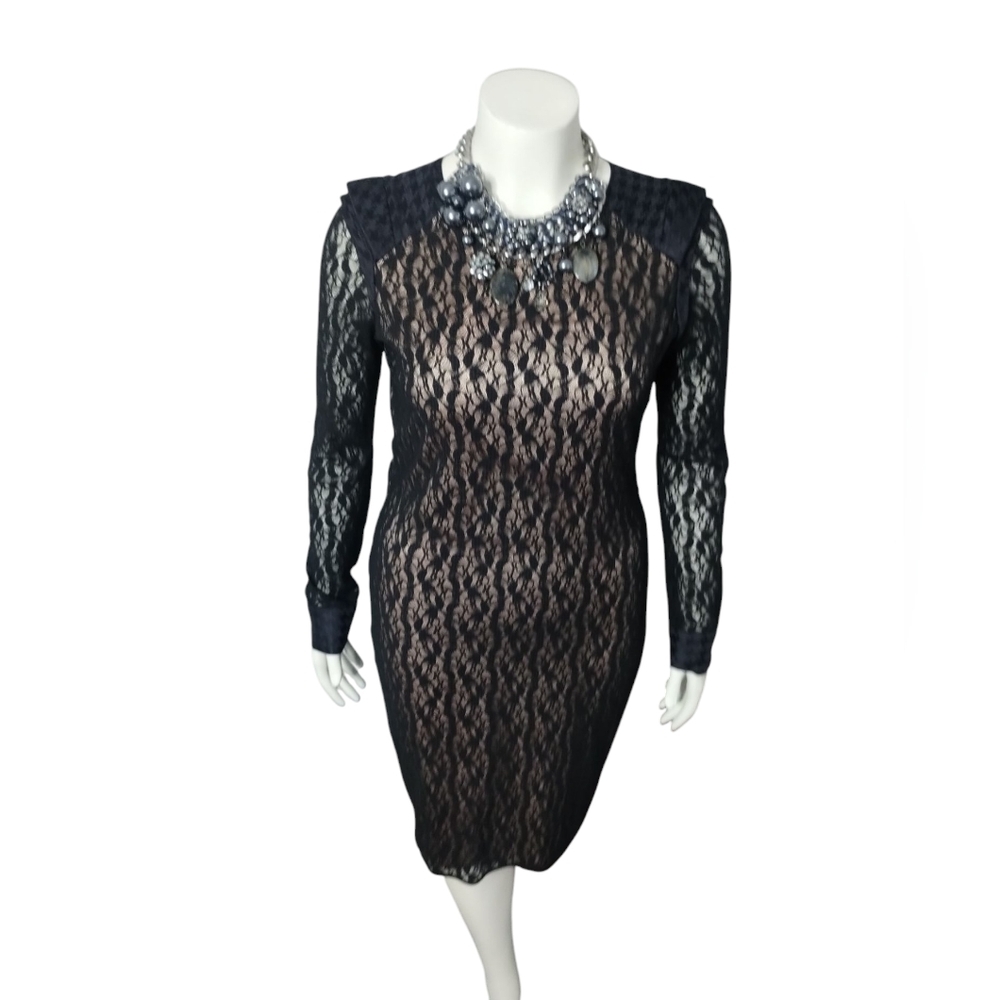 Rachel Roy Womens Romantic Lace Flirty Office Siren Cocktail  Sexy Dress Size 12
